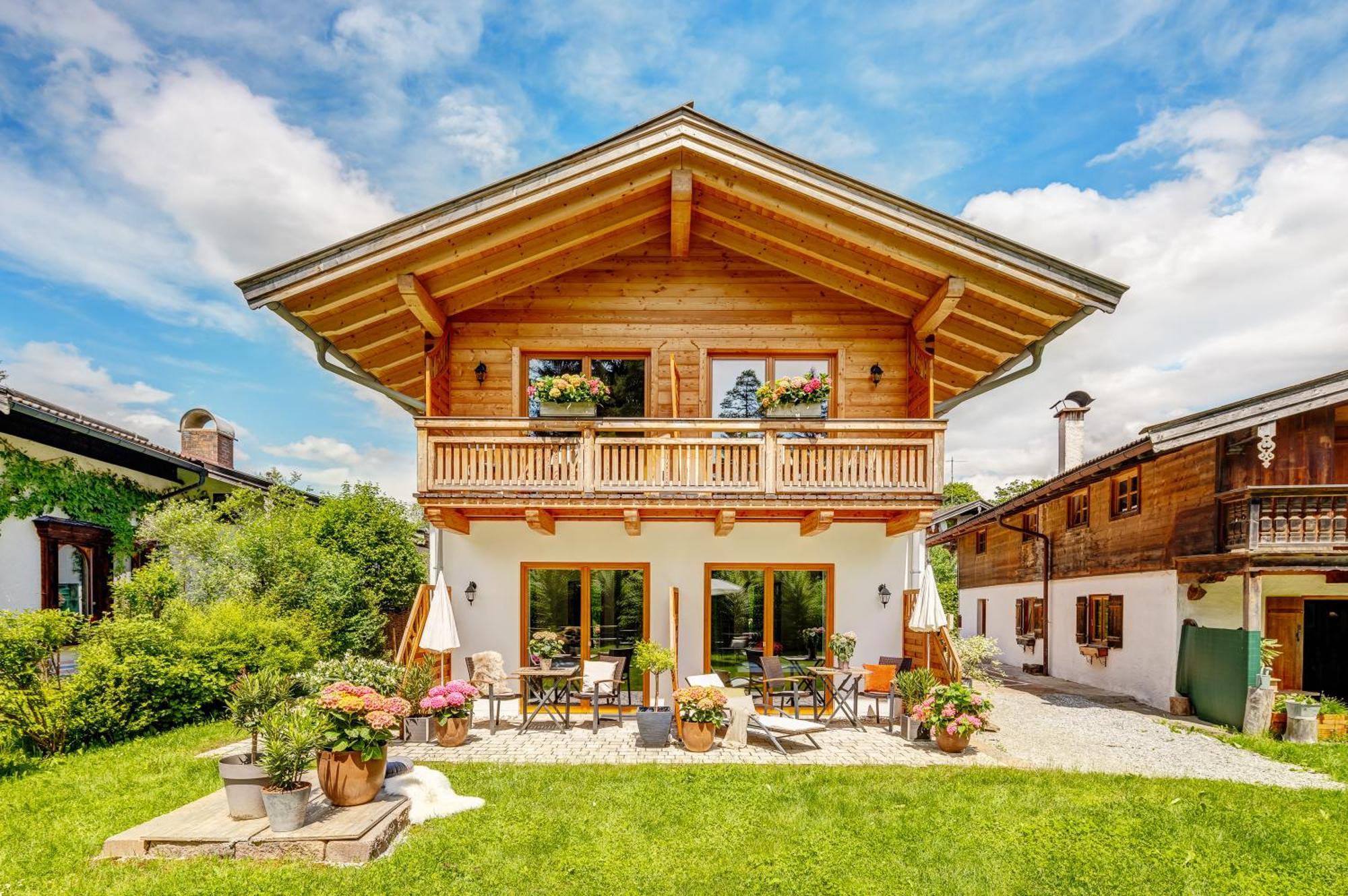 Landhaus Trinis - Kleine Kaffee Tee Theke Mit Kuehlschrank - Parkplatz Rottach-Egern Zewnętrze zdjęcie