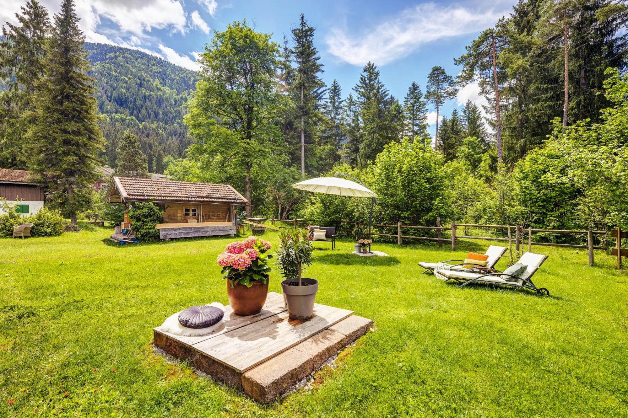 Landhaus Trinis - Kleine Kaffee Tee Theke Mit Kuehlschrank - Parkplatz Rottach-Egern Zewnętrze zdjęcie