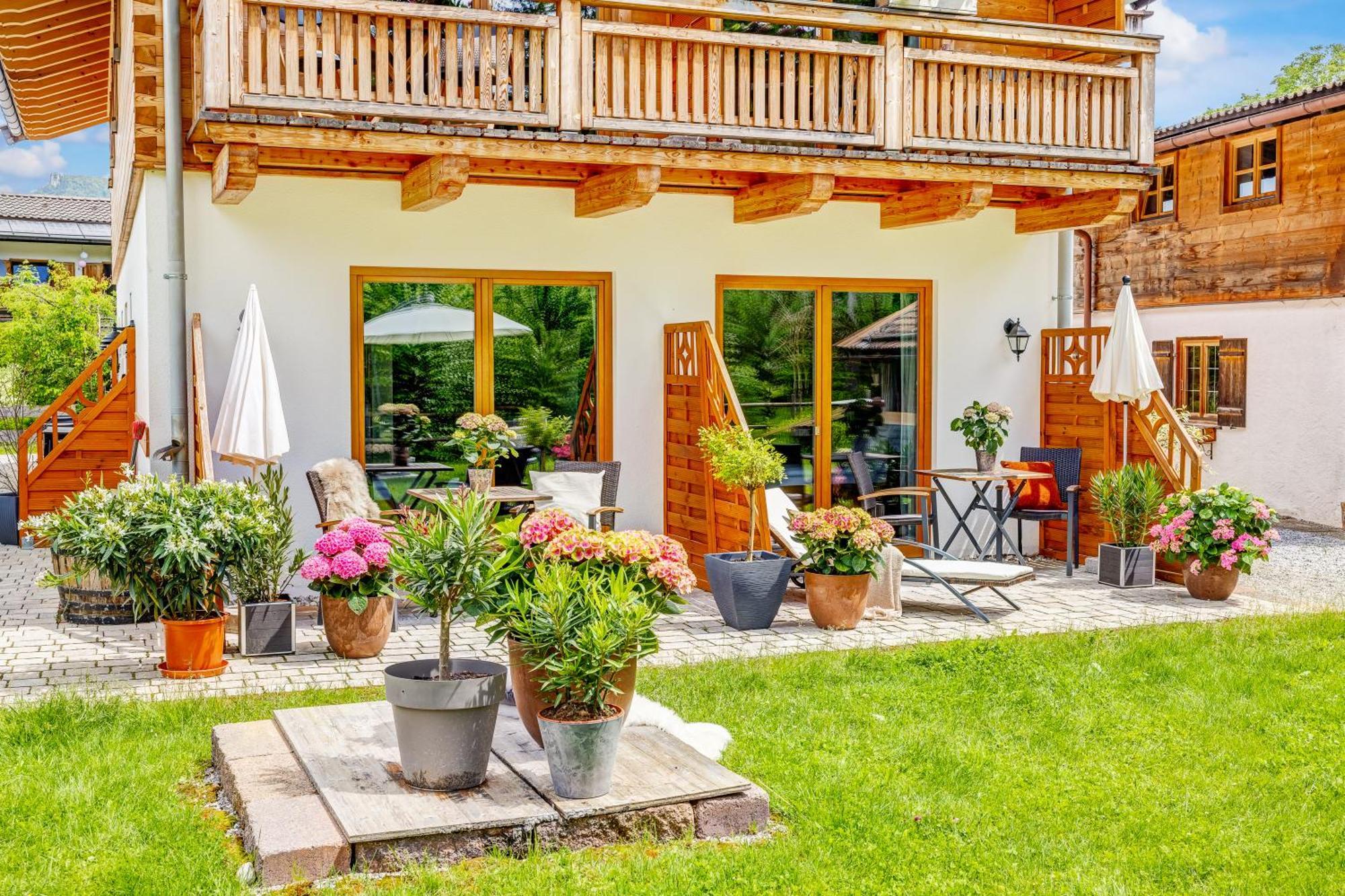Landhaus Trinis - Kleine Kaffee Tee Theke Mit Kuehlschrank - Parkplatz Rottach-Egern Zewnętrze zdjęcie