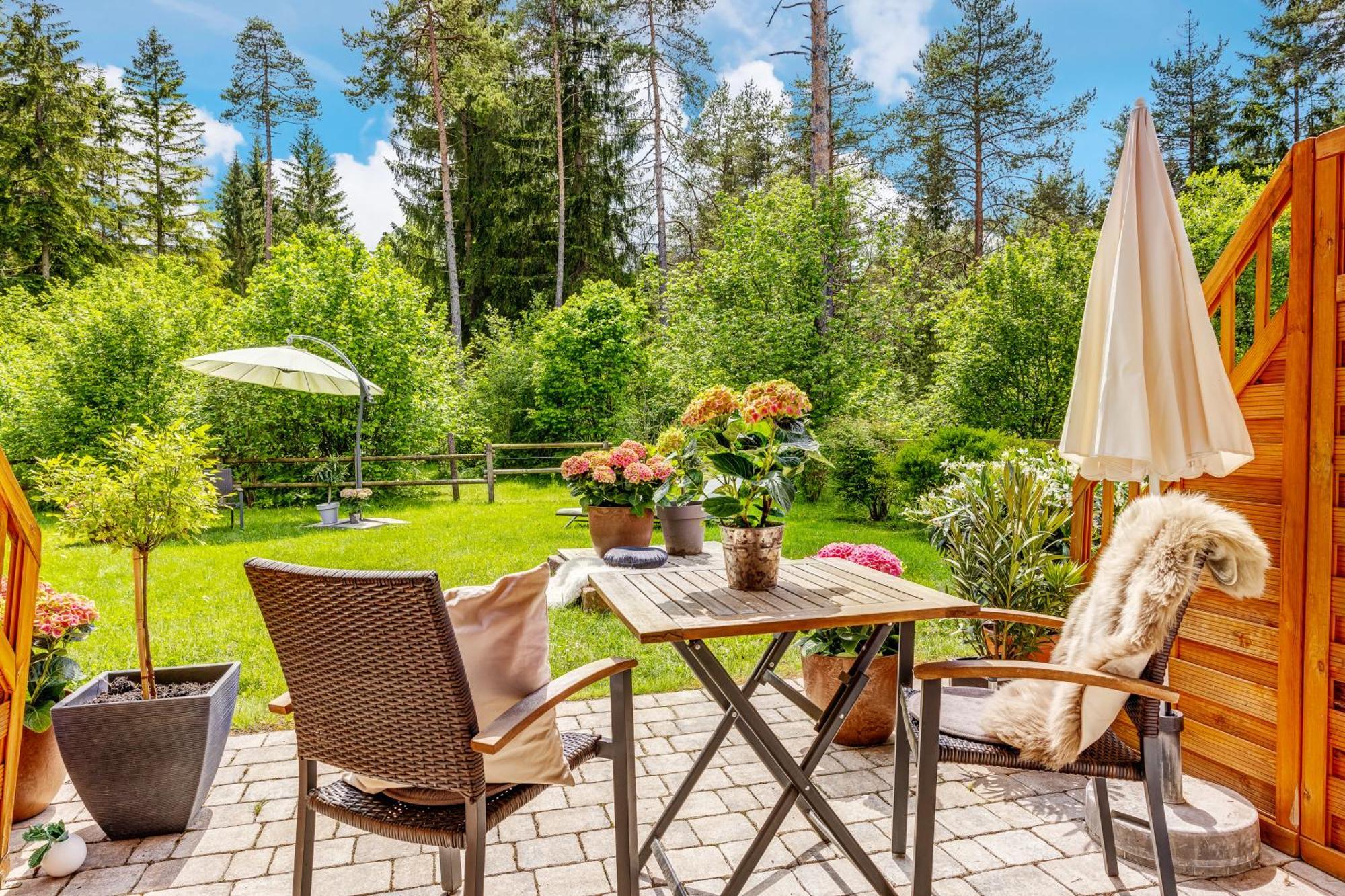 Landhaus Trinis - Kleine Kaffee Tee Theke Mit Kuehlschrank - Parkplatz Rottach-Egern Zewnętrze zdjęcie